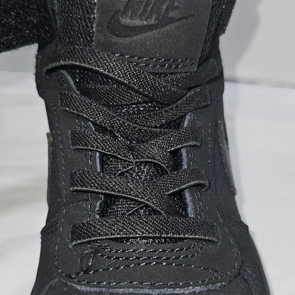 Nike Court All-Black High-Top Shoes - Picture 6 of 9